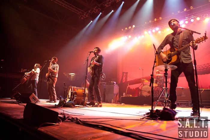 Avett Brothers live music photography copyright Kelly Starbuck for SALT Studio Photography, Wilmington, NC.