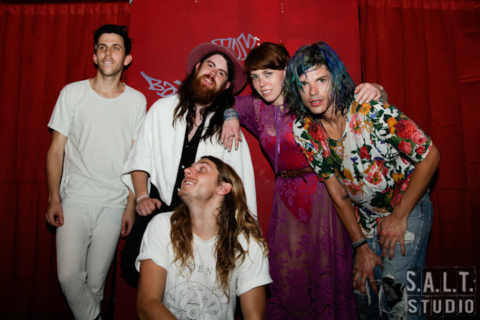Grouplove at Cat's Cradle in Chapel Hill, NC. Musician portrait photograph copyright Kelly Starbuck for SALT Studio Photography, Wilmington, NC.